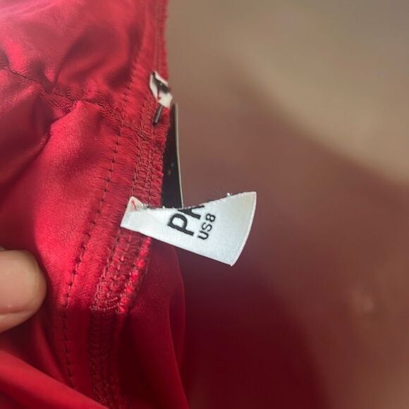 Princess Polly SADEE MINI DRESS RED Size 8 Nwot - Picture 5 of 7